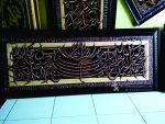 Kaligrafi Ayat 1000 Dinar di Karya Kerajinan Kaligrafi
